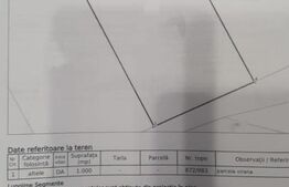 Teren intravilan , 2000 mp , front 49 ml, Scheia 