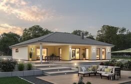 Casă modernă individuală, parter, 125 mp utili + 980 mp teren, zona Lisaura 