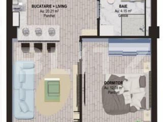 Apartament de vânzare 2 camere Burdujeni - 159951AV | BLITZ Suceava | Poza1