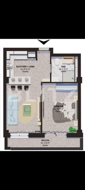 Apartament de vânzare 2 camere Burdujeni - 159951AV | BLITZ Suceava | Poza1