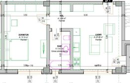 Apartament, 2 camere, 51 mp utili, oras Radauti