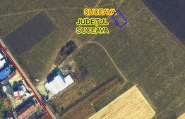 Teren 900 mp, front 23 ml, zona Sala Polivalenta Suceava 