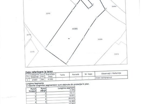 Teren de vânzare Brasca - 162649TV | BLITZ Suceava | Poza1