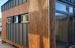 Casa modulara la cheie, 24 mp utili(construita din panouri S.I.P)