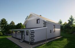 Casă la roșu, 6 camere, 167 mp, în zona Cozănești, Suceava