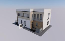 Duplex modern, 3 camere, 110 mp utili, 220 mp, teren, zona Burdujeni
