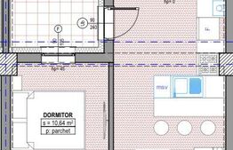 Microapartament cu 2 camere, 40 mp, terasa, bloc nou, Suceava