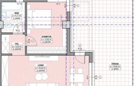 Apartament 2 camere, 58 mp, cu terasa de 75 mp, plata la dezvoltator, Suceava