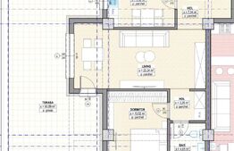 Apartament 3 camere, 61 mp, cu terasa de 77 mp, plata la dezvoltator, Suceava