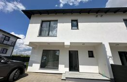 Duplex de vanzare, cu 4 camere, 100 mp+250 mp teren, zona Ipotesti