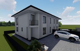 Duplex modern 117 mp utili , 200 mp teren , zona Ipotesti 