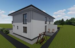 Duplex modern 117 mp utili , 200 mp teren , zona Ipotesti 