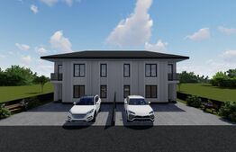 Duplex modern 117 mp utili , 200 mp teren , zona Ipotesti 