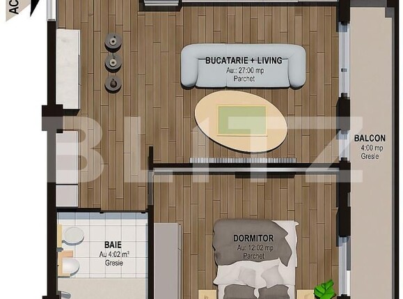 Apartament de vânzare 2 camere Burdujeni - 173065AV | BLITZ Suceava | Poza1