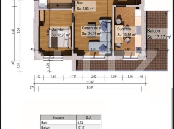 Apartament de vânzare 2 camere Burdujeni - 173866AV | BLITZ Suceava | Poza9