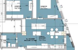 Apartament cu 2 camere, bloc nou, RATE, zona Centrală