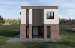 Casa moderna stil mediteranian  , zona rezidentiala Lisaura 