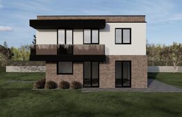 Casa moderna stil mediteranian  , zona rezidentiala Lisaura 