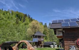 Cabana/Casa de vacanta in Molid, SV, 136 mp, teren cu 3300 mp, Iaz cu pesti