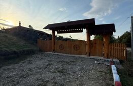 Cabana din lemn rotund, 2 camere, 140 mp, teren 2800 mp, Paltinoasa