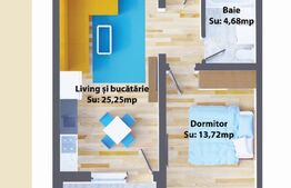 Apartamente de 2 camere, 43,65 mp, modern, zona Ipotesti