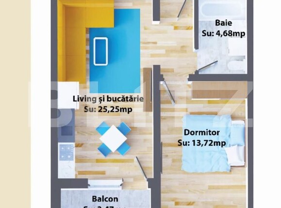 Apartament de vânzare 2 camere Periferie - 182929AV | BLITZ Suceava | Poza1