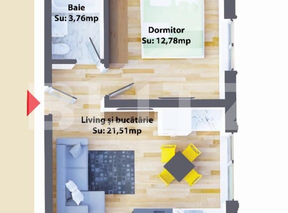 Apartament de vânzare 2 camere Periferie - 182931AV | BLITZ Suceava | Poza1