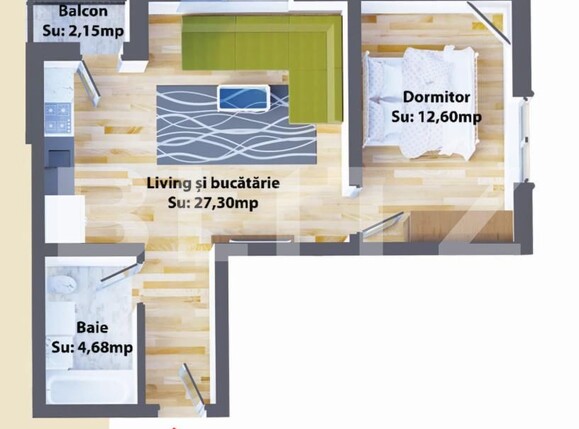 Apartament de vânzare 2 camere Periferie - 182932AV | BLITZ Suceava | Poza1