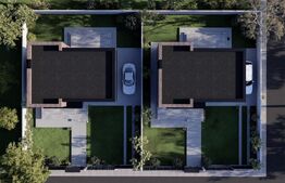 Casa moderna la roșu , 114.95 mp utili,  324 mp teren - Burdujeni