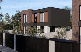 Casa moderna la roșu , 114.95 mp utili,  324 mp teren - Burdujeni