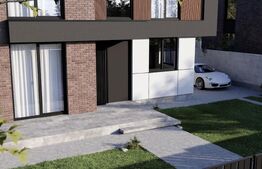 Casa moderna la roșu , 114.95 mp utili,  324 mp teren - Burdujeni