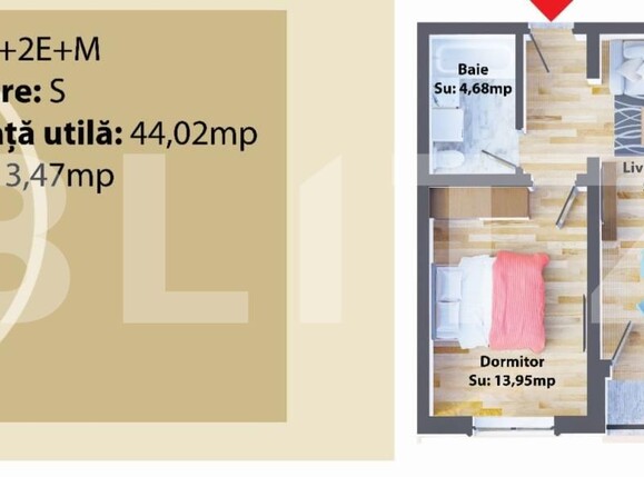 Apartament de vânzare 2 camere Periferie - 184336AV | BLITZ Suceava | Poza1