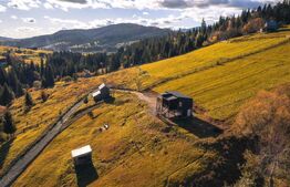 Cabana Tiny House, cu 2 ha teren intravilan, în Bucovina, Moldovita