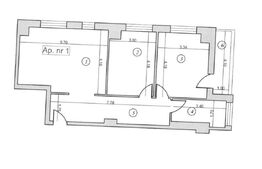 Apartament 3 camere – 71 mp utili | Bloc nou | Finisaje la alegere - Burdujeni