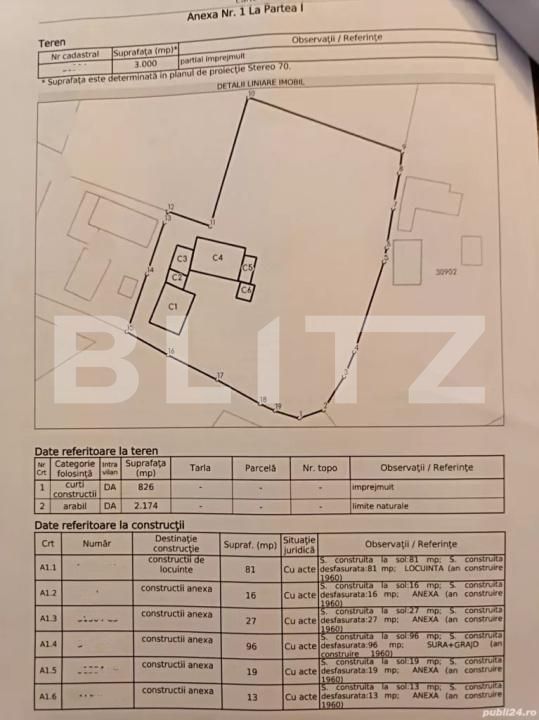 Casa de vânzare 3 camere Exterior Vest - 187161CV | BLITZ Suceava | Poza3