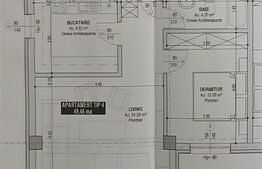 Apartament 2 camere decomandate, 49.45 mp, bloc nou, Burdujeni
