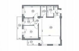 Apartament 3 camere, etaj 2, bloc nou- zona Obcini