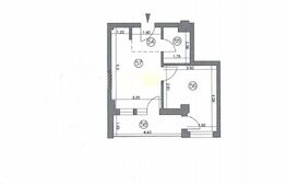 Microapartament etaj 1, bloc nou- zona Obcini