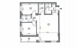 Apartament 3 camere, parter, bloc nou- zona Obcini