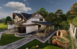 Vila in Voronet, 287 mp utili, 950 mp teren,  zona deosebita!