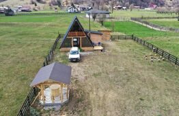 Cabană A-frame în Vama, 110 mp, 1800 mp teren 
