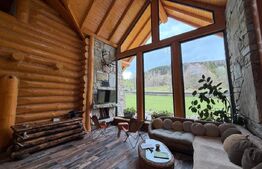 Cabana exclusivista din lemn rotund, 5500mp teren, Sucevita