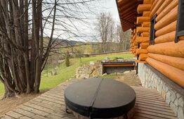 Cabana exclusivista din lemn rotund, 5500mp teren, Sucevita
