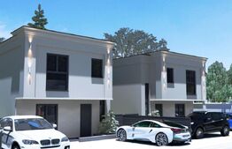 Casa moderna stil mediteranian, 400 mp teren, asfalt, zona Lisaura