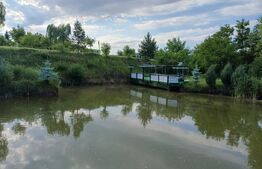 Teren intravilan 60 ari cu iaz si cabana, zona Ilisesti