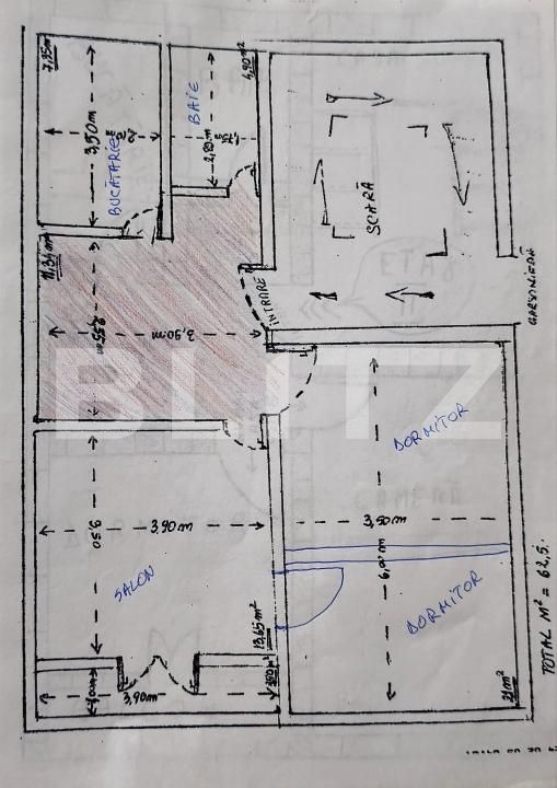 Apartament de vânzare 3 camere Ipotesti - 199694AV | BLITZ Suceava | Poza3