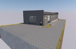 Hală industrială/depozitare, 440 mp, 1650 mp teren, zona Burdujeni, Suceava