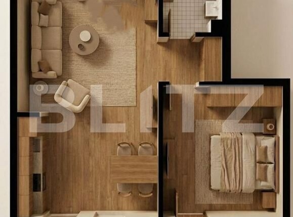 Apartament de vânzare 2 camere Burdujeni - 202561AV | BLITZ Suceava | Poza1