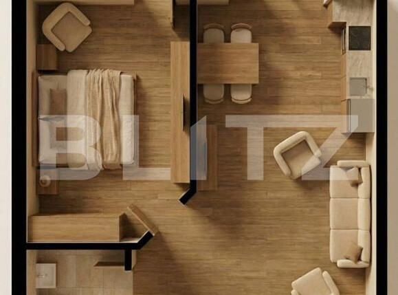 Apartament de vânzare 2 camere Burdujeni - 202563AV | BLITZ Suceava | Poza1