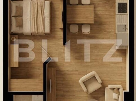 Apartament de vânzare 2 camere Burdujeni - 202565AV | BLITZ Suceava | Poza1